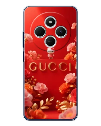 Чохол для TECNO Spark 30C з картинкою «Gucci — золотий сад»