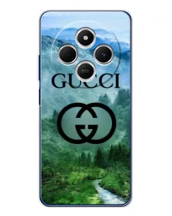 Чохол для TECNO Spark 30C з картинкою «Gucci — гірський пейзаж»