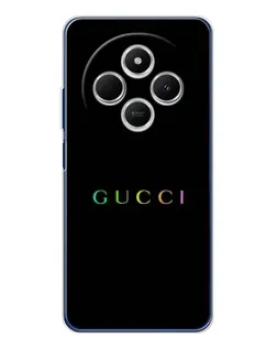 Чехол для TECNO Spark 30C с картинкой «Gucci — неоновый минимализм»