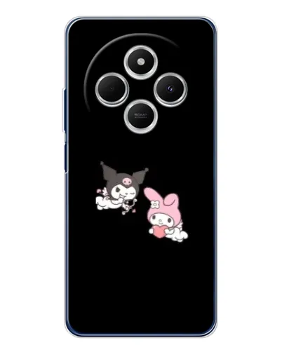 Чехол для TECNO Spark 30C с картинкой «My Melody и Kuromi»