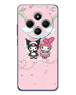 Чехол для TECNO Spark 30C с картинкой «My Melody и Kuromi»