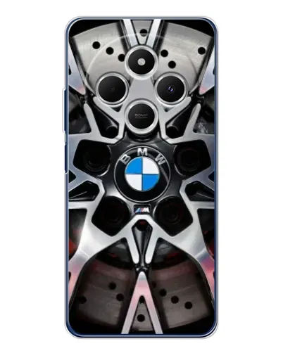 Чехол для TECNO Spark 30C с картинкой «BMW — деталь диска» Чехол для TECNO Spark 30C с картинкой «BMW — деталь диска»
