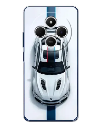 Чехол для TECNO Spark 30C с картинкой «Вид сверху — BMW M» Чехол для TECNO Spark 30C с картинкой «Вид сверху — BMW M»