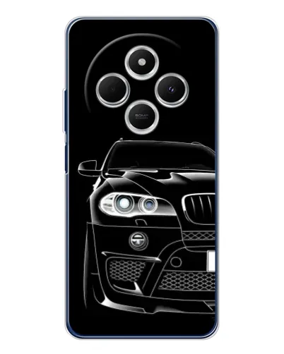 Чехол для TECNO Spark 30C с картинкой «Темный силуэт BMW» Чехол для TECNO Spark 30C с картинкой «Темный силуэт BMW»