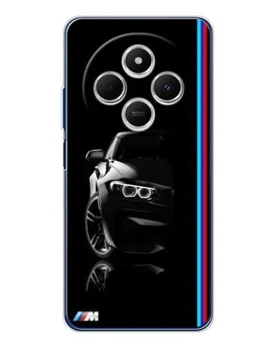 Чехол для TECNO Spark 30C с картинкой «Силуэт BMW в темноте» Чехол для TECNO Spark 30C с картинкой «Силуэт BMW в темноте»