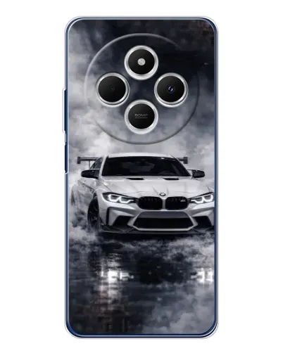 Чехол для TECNO Spark 30C с картинкой «BMW сквозь туман» Чехол для TECNO Spark 30C с картинкой «BMW сквозь туман»