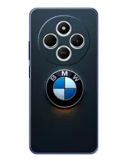 Чехол для TECNO Spark 30C с картинкой «Логотип BMW — минимализм»