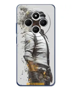 Чехол для TECNO Spark 30C с картинкой «PUBG — боец в пыли» Чехол для TECNO Spark 30C с картинкой «PUBG — боец в пыли»