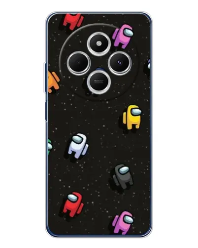 Чохол для TECNO Spark 30C з картинкою «Космічний патерн Among Us» Чохол для TECNO Spark 30C з картинкою «Космічний патерн Among Us»