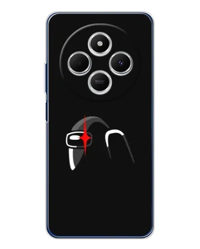 Чохол для TECNO Spark 30C з картинкою «Among Us шолом» Чохол для TECNO Spark 30C з картинкою «Among Us шолом»