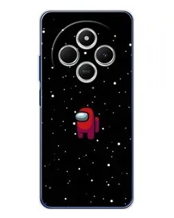Чохол для TECNO Spark 30C з картинкою «Червоний Among Us»