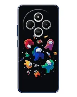 Чохол для TECNO Spark 30C з картинкою «Among Us космос»