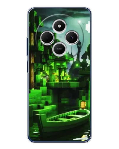 Чохол для TECNO Spark 30C з картинкою «Minecraft лісовий пейзаж» Чохол для TECNO Spark 30C з картинкою «Minecraft лісовий пейзаж»
