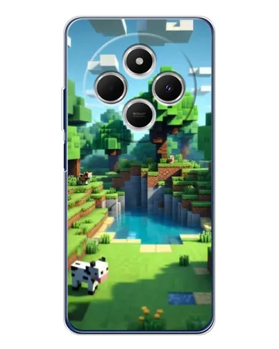 Чохол для TECNO Spark 30C з картинкою «Minecraft літній день» Чохол для TECNO Spark 30C з картинкою «Minecraft літній день»