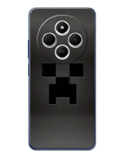 Чохол для TECNO Spark 30C з картинкою «Чорний кріпер градієнт»