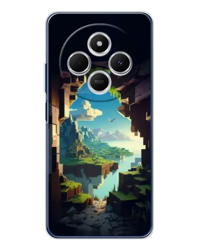 Чохол для TECNO Spark 30C з картинкою «Вид з печери» Чохол для TECNO Spark 30C з картинкою «Вид з печери»