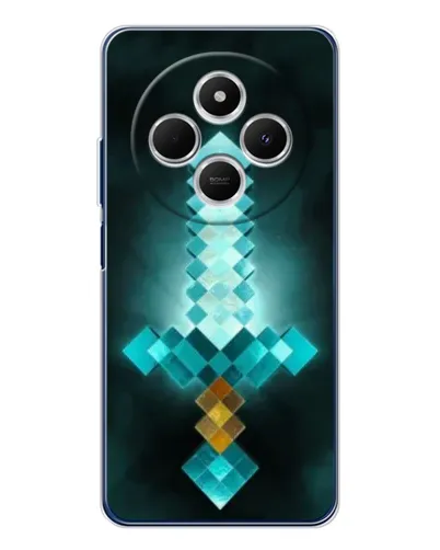 Чохол для TECNO Spark 30C з картинкою «Алмазний меч неон» Чохол для TECNO Spark 30C з картинкою «Алмазний меч неон»