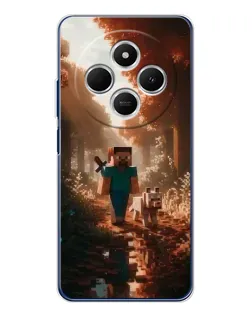 Чохол для TECNO Spark 30C з картинкою «Стів у лісі»