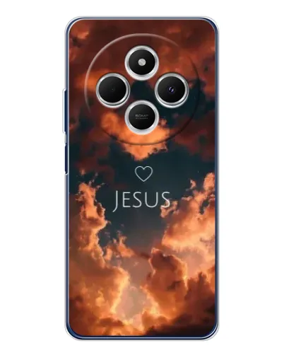 Чехол для TECNO Spark 30C с картинкой «Сияние Имени Jesus»