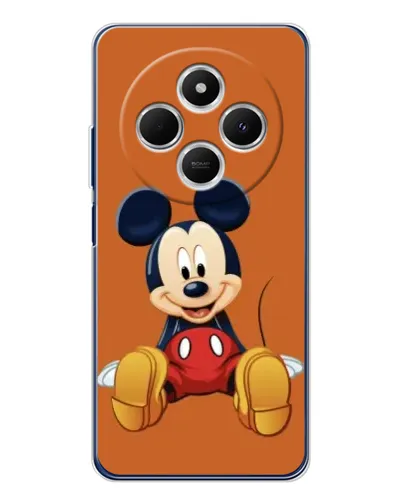 Чехол для TECNO Spark 30C с картинкой «Микки отдыхает»