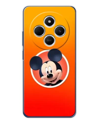 Чехол для TECNO Spark 30C с картинкой «Mickey в круге»