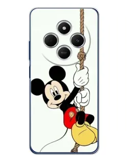 Чехол для TECNO Spark 30C с картинкой «Mickey на канате»
