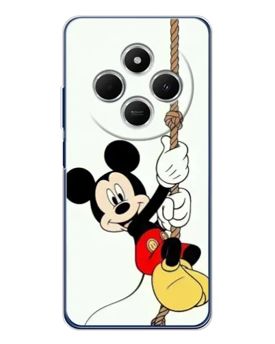 Чехол для TECNO Spark 30C с картинкой «Mickey на канате»