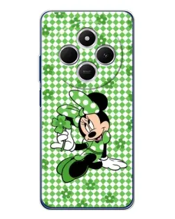 Чехол для TECNO Spark 30C с картинкой «Mickey в клетку»