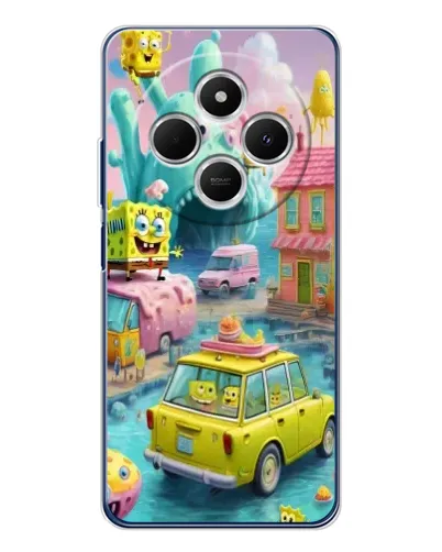 Чехол для TECNO Spark 30C с картинкой «Монстр-трак приключения»