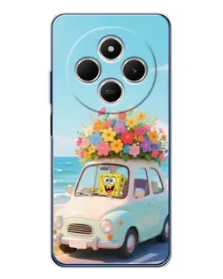 Чехол для TECNO Spark 30C с картинкой «Автомобильное путешествие»