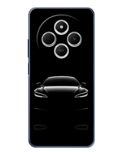 Чехол для TECNO Spark 30C с картинкой «Силуэт Tesla Night» Чехол для TECNO Spark 30C с картинкой «Силуэт Tesla Night»
