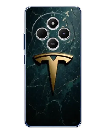 Чехол для TECNO Spark 30C с картинкой «Мраморная Tesla Gold» Чехол для TECNO Spark 30C с картинкой «Мраморная Tesla Gold»