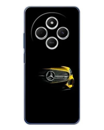 Чехол для TECNO Spark 30C с картинкой «Mercedes — ретро стиль»