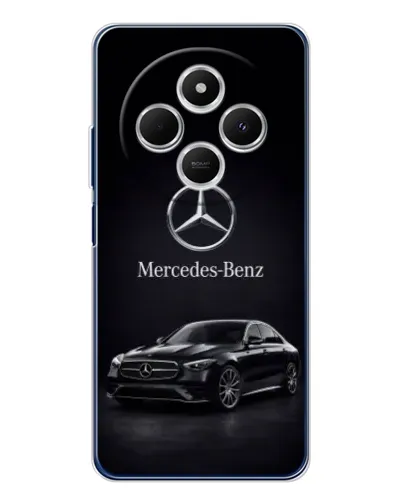 Чехол для TECNO Spark 30C с картинкой «Mercedes — решетка радиатора»