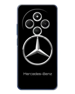 Чехол для TECNO Spark 30C с картинкой «Mercedes Silver Logo»