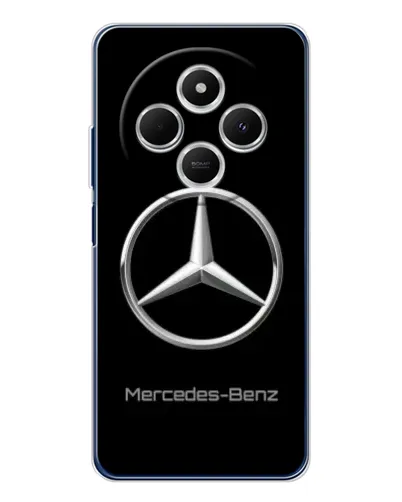 Чехол для TECNO Spark 30C с картинкой «Mercedes Silver Logo»