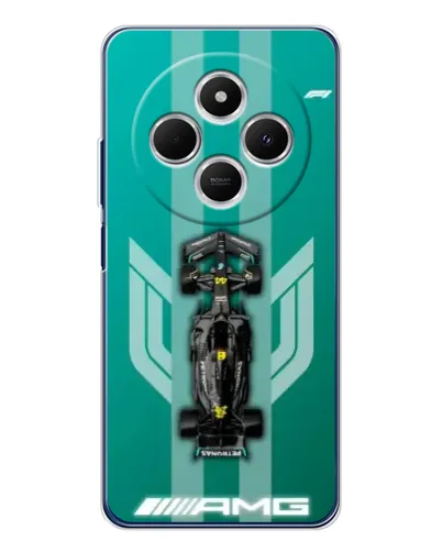 Чехол для TECNO Spark 30C с картинкой «Mercedes AMG Petronas»