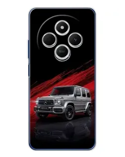 Чехол для TECNO Spark 30C с картинкой «Mercedes G-Class красный»