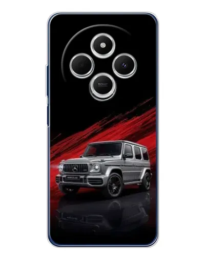 Чехол для TECNO Spark 30C с картинкой «Mercedes G-Class красный»