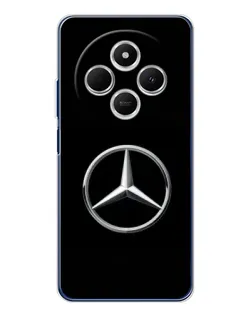Чехол для TECNO Spark 30C с картинкой «Mercedes классический лого»