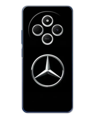 Чехол для TECNO Spark 30C с картинкой «Mercedes классический лого»