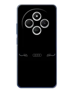 Чехол для TECNO Spark 30C с картинкой «Audi — световой подпись»