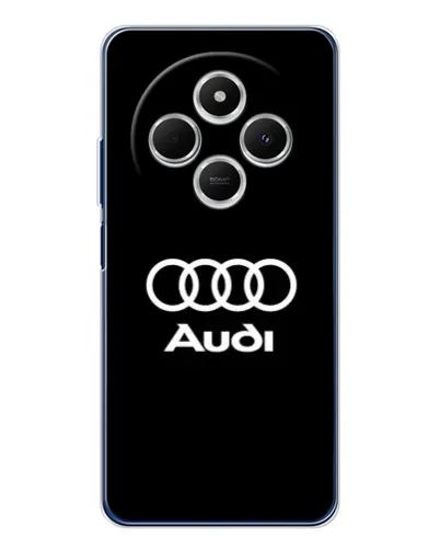 Чехол для TECNO Spark 30C с картинкой «Классическое лого Audi» Чехол для TECNO Spark 30C с картинкой «Классическое лого Audi»