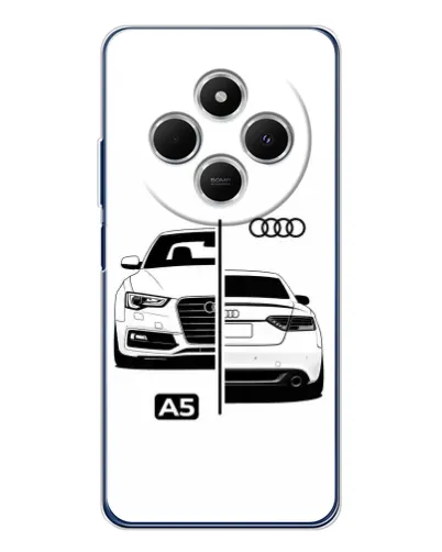 Чехол для TECNO Spark 30C с картинкой «Audi — контрастный дизайн» Чехол для TECNO Spark 30C с картинкой «Audi — контрастный дизайн»