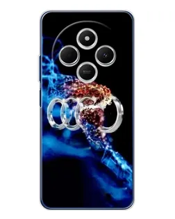 Чехол для TECNO Spark 30C с картинкой «Энергия лого Audi»