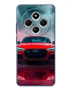 Чехол для TECNO Spark 30C с картинкой «Audi RS — красный стиль»
