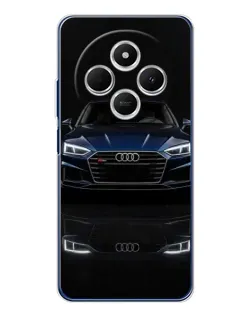 Чехол для TECNO Spark 30C с картинкой «Audi — ночное отражение»