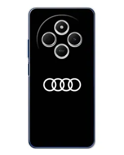 Чехол для TECNO Spark 30C с картинкой «Audi White Logo»