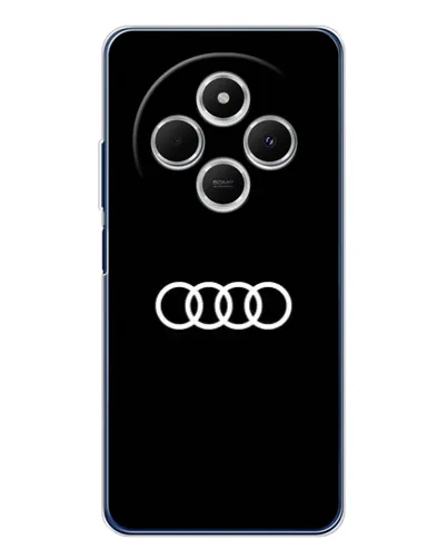 Чехол для TECNO Spark 30C с картинкой «Audi White Logo» Чехол для TECNO Spark 30C с картинкой «Audi White Logo»