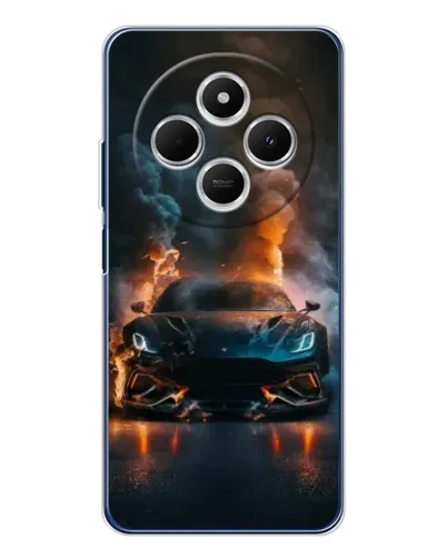 Чехол для TECNO Spark 30C с картинкой «Lamborghini дымная эстетика» Чехол для TECNO Spark 30C с картинкой «Lamborghini дымная эстетика»